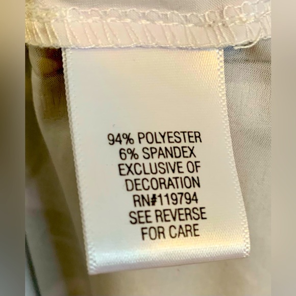 Apt 9 Black & White Short Sleeve Blouse - Picture 4 of 6